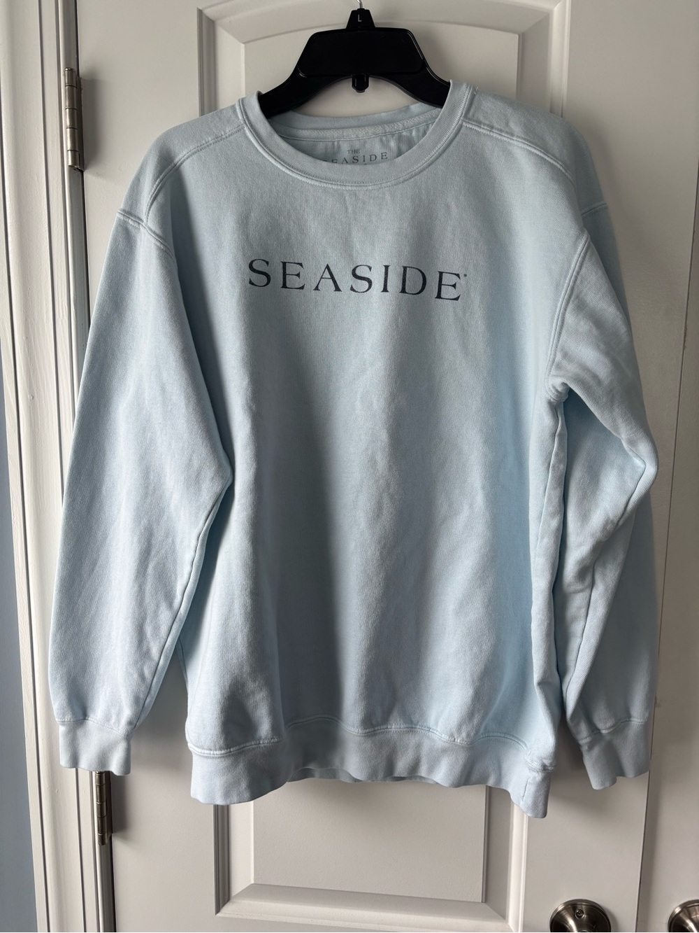 Light Blue Crewneck Sweatshirt Sz M